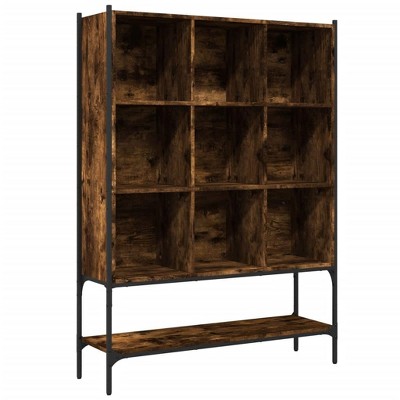 vidaXL Bookcase, Storage Cabinet for Living Room, Book Shelf for Decorative, Display Shelf Rack Office Cabinet