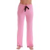 #FollowMe Womens Button-Down Pajama Pant Set with Notch Collar  Elegant & Comfortable Sleepwear - 4 of 4
