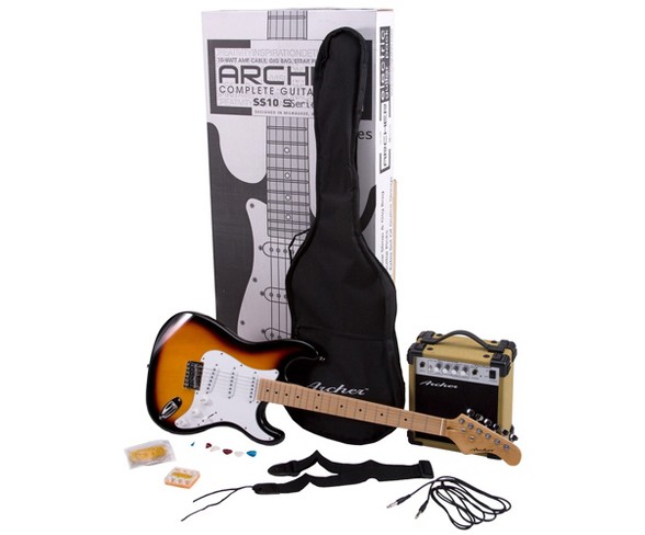 Archer SS10 Electric Guitar Package - Sunburst