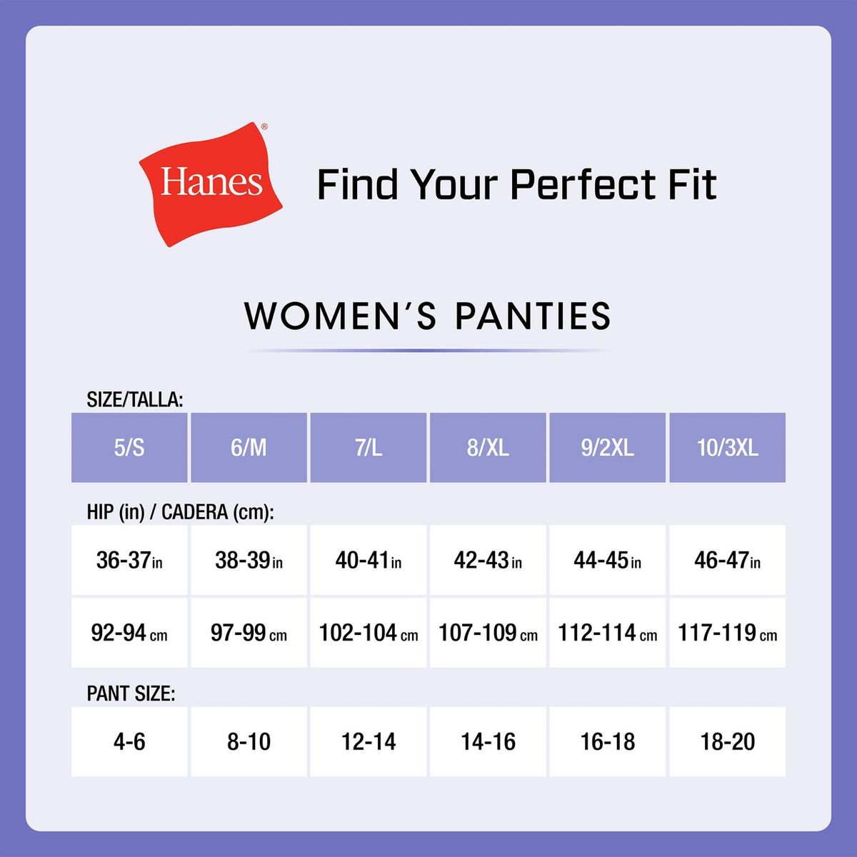 Hanes Women's 6pk Pure Comfort Organic Cotton Hipster Underwear - Assorted - thumbnail 6