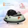 12V Ride On Bumper Car for Toddlers Electric Kids Ride On Toy Bumping Car with Remote Control, 360° Spin, Flashing Lights, Safety Belt, Music - 3 of 4