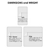 Hastings Home Luxurious Hypoallergenic Down Alternative Comforter - White - 2 of 4
