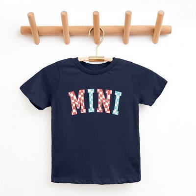 The Juniper Shop Mini Wavy Checkered Youth Short Sleeve Tee