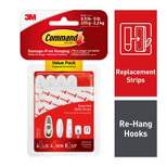 Command Refill Strips (8 Small/4 Medium/4 Large) White