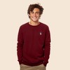 Dalix Astronaut Embroidered Crewneck Fleece Sweatshirt Pullover Mens - 2 of 4