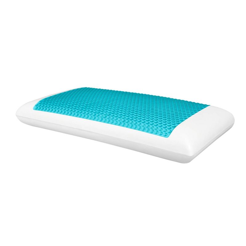 Bubble Gel Memory Foam Bed Pillow - Comfort Revolution, 4 of 9