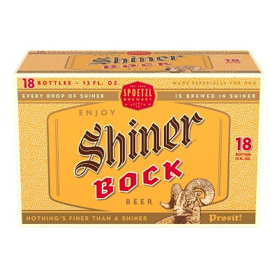 Shiner Bock Beer - 18pk/12 fl oz Bottles