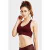 PACK OF 6 SOFRA WOMEN'S SEAMLESS SPORTS BRA (BR0237SP2) - 3 of 4