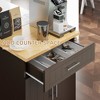 Celebalcony Alleah Wood Kitchen Island - 3 of 3