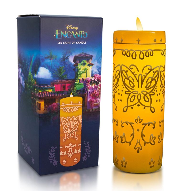 Ukonic Disney Encanto Alma's Miracle LED Flameless Candle Replica | 8 Inches Tall, 4 of 10