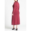 ELOQUII Ribbed Sweater Dress With Collar - 4 of 4