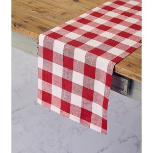 Solino Home Linen Buffalo Check Table Runner - 1 of 4
