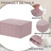 Unique Bargains  Elastic Furniture Protector Stretch Foot Stool Cover for Living Room Bedroom 1 Pc - 3 of 4
