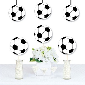 Big Dot of Happiness Goaaal - Soccer - Decorations DIY Baby Shower or Birthday Party Essentials - Set of 20 - 1 of 4