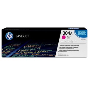 HP Inc. 304A Magenta Original LaserJet Toner Cartridge, ~2,800 pages, CC533A - 1 of 4