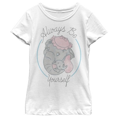 Girl's Dumbo Always Be Yourself T-Shirt
