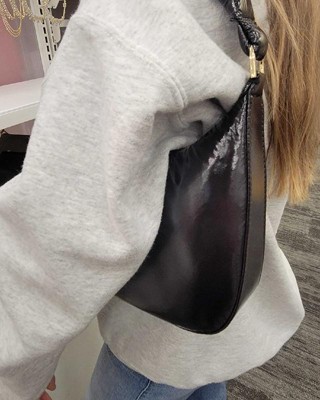 Black Structured Handbag : Target