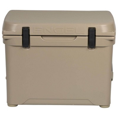 Engel Coolers ENG50 48 Quart 60 Can High Performance Roto Molded Cooler, Tan