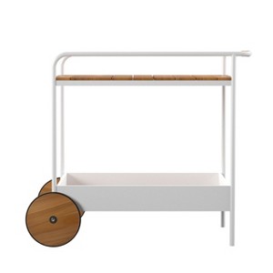 Randburg Outdoor Bar Cart with Storage - OD1175040 - White - SEI - 1 of 4