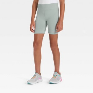 Girls' Seamless Bike Shorts - All In Motion™ - 1 of 3