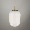 Artcraft Lighting Vita 1 - Light Pendant in  White/Brass - 2 of 4