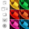 Roll-Lux Multicolor Gift Box Toilet Paper - 3-Ply Premium Quality, 6 Rolls, 140 Sheets Each, Vibrant Rolls - 2 of 4