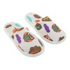 Unique Bargains Children's Disposable Slippers Oatmeal Grey 1 Pair - 2 of 4