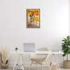 Stupell Industries Yellow Antique Cycling Poster Black Framed Floater Canvas Wall Art - 2 of 4