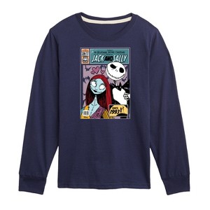 Boys' - Disney - The Nightmare Before Christmas Long Sleeve Graphic T-Shirt - 1 of 4