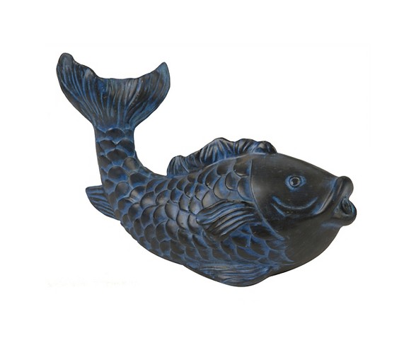 5.6" Pond Boss Fish Spitter - Blue