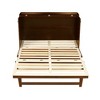 YOOCOZZ Queen Size Murphy Bed with Rattan Decoration and Storage Drawer - 4 of 4