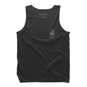 Men's Design By Humans peace By desiredesign Tank Top