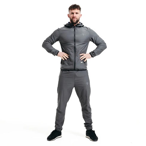 rdx H2 Weight Loss Sauna Suit Premium Sweat Suit Promotes Slimming Fitness And Intense Workouts Grey 3x Large Target