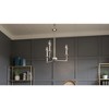 Quoizel Lighting Prescott 3 - Light Chandelier in  Brushed Nickel - 2 of 4