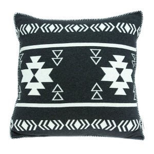 Parkland Collection,Sioux Southwest Black Throw Pillow - 1 of 4