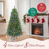 JIONJOY Artificial Christmas Tree – Hinged Metal Frame for Easy Setup, 700 Branch Tips Full Body, Indoor Home Holiday Decor - 3 of 4
