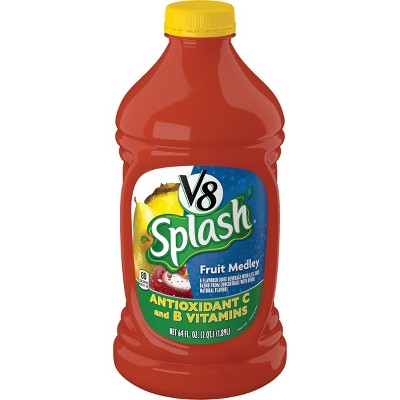 V8 Splash Fruit Medley Juice - 64 fl oz Bottle