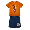 Bioworld 3-Pack Boy's Short Sleeve Tee, Muscle Tank, Athletic Shorts Set - 3 of 4