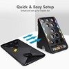WinSpin Bean Bag Toss Game Cornhole Board Set Prize Toss with 5 Bean Bags Stakes Black - 4 of 4