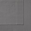 Royal Velvet Standard Signature Dobby Stripe Pillowcaase Pair Gray - 3 of 4