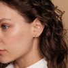 Sterling Silver Small Hoop Earrings for Women Fashionable, Simple and Trendy Styles, Low Allergy - 2 of 4