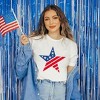 Simply Sage Market Women's Patriotic Star  Short Sleeve Graphic Tee - 2 of 4