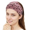 Unique Bargains Women's Argyle Lace Wide Headband 1 Pc - 4 of 4