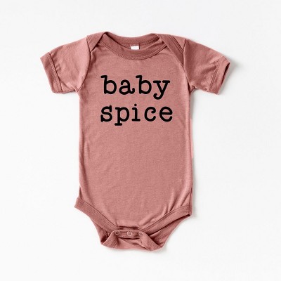The Juniper Shop Baby Spice Typewriter Baby Bodysuit