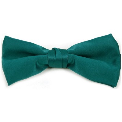 Young Boy's Pre-tied Clip On Bow Tie - Formal Tuxedo Solid Color