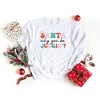 Simply Sage Market Women's Graphic Sweatshirt Santa Judgin - 2 of 2