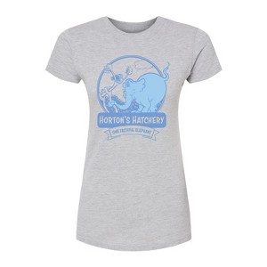 Women's - Dr. Seuss - Hortons Hatchery Fitted Graphic T-Shirt - 1 of 4