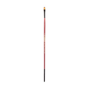 Creative Mark Ebony Splendor Short-Handled Synthetic Sable Paint Brush, Filberts, Teijin Multi-Filament Hair, Handcrafted Synthetic Paint Brushes for - 1 of 4