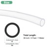 Unique Bargains Flexible Silicone Rubber Tube High Temp Water Air Hose Pipe for Pump - 3 of 4