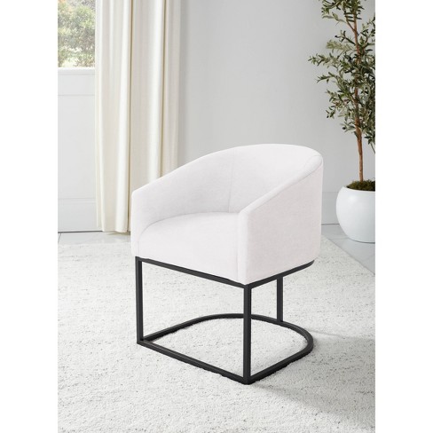 Jacquie Upholstered Dining Chair White Abbyson Living Target